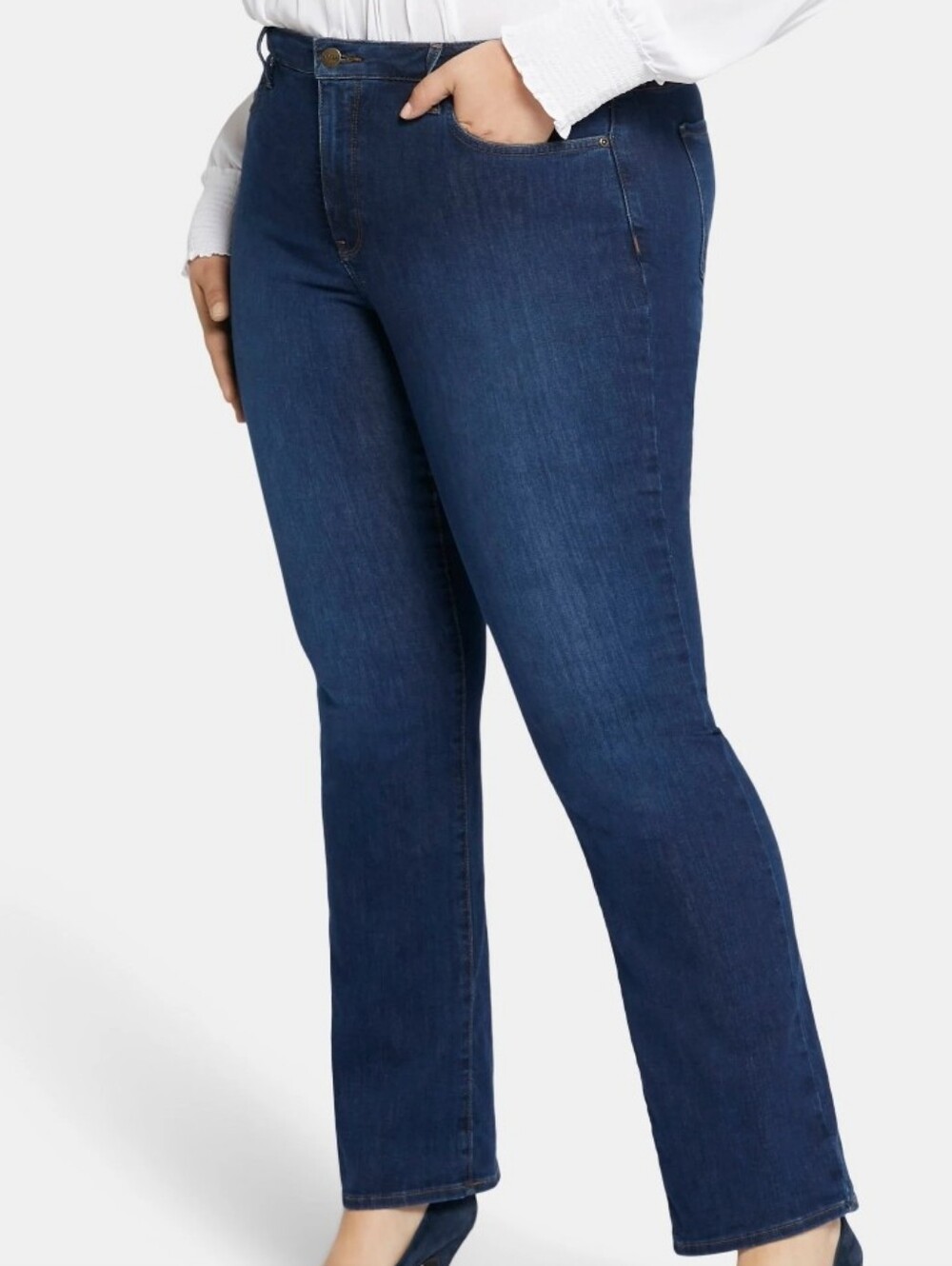 NYDJ Barbara Bootcut Lifttuck Technology Jeans Size 16